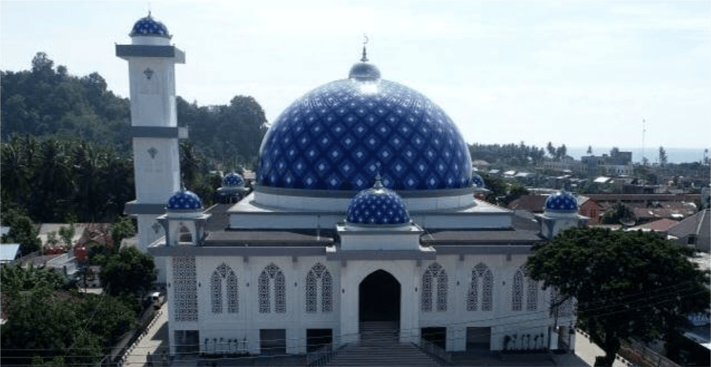 Kubah Masjid Enamel Pidie Jaya