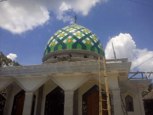 Kubah Masjid Enamel