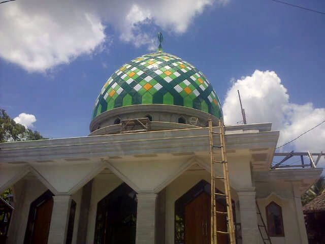 Gambar Model Kubah Masjid Panel Enamel