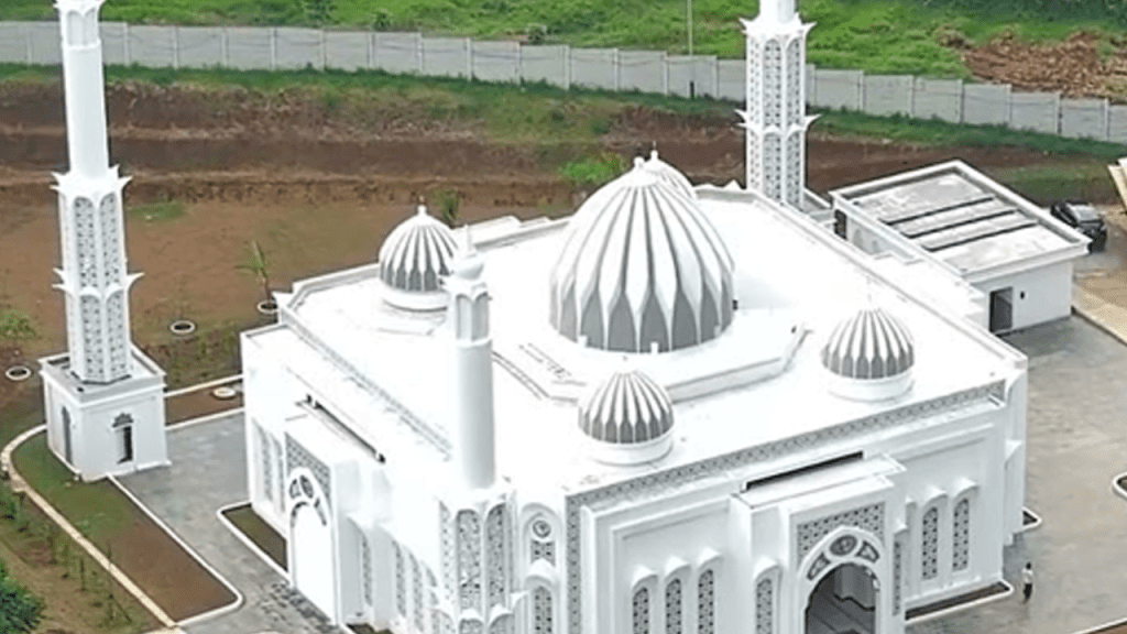 Kubah Masjid GRC Masjid Andan Endansih Purwakarta